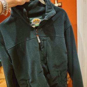 Cabela's OUTDOOR GEAR hunter Green WARM poloartec jacket. Unisex men women med.
